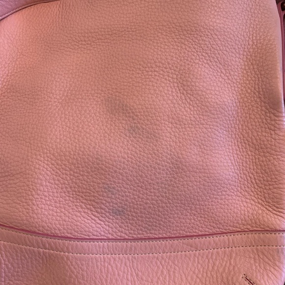 Coach pebble pink leather crossbody purse bag - Picture 10 of 16